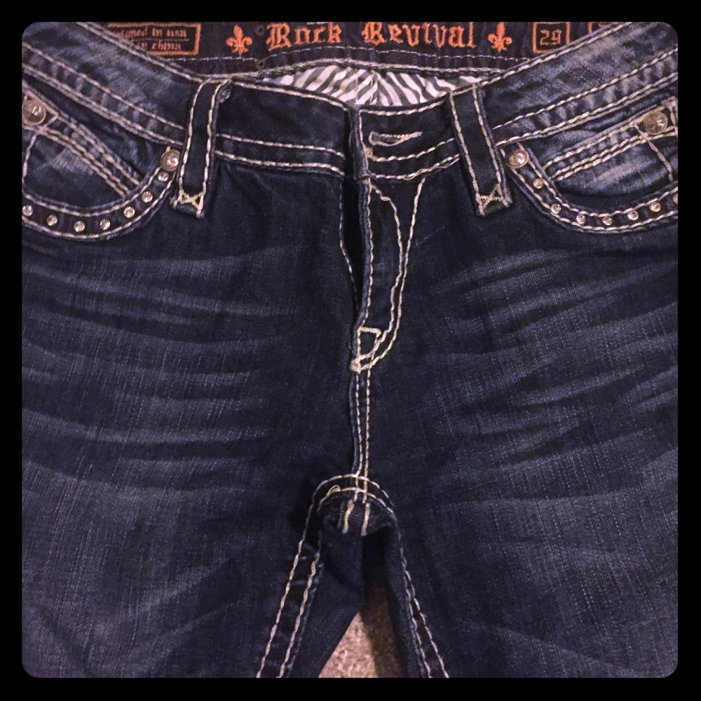 Rock revival jeans
